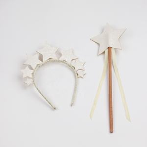 2026 Nouvel An, Ramadan, Remise de diplôme : Baguette étoilée, Étoiles scintillantes, Élastiques à cheveux créatifs, Accessoire de fête - Product Image 6