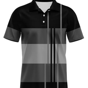 เสื้อโปโลผู้ชายขายส่งปี 2024 เสื้อยืดโพลีเอสเตอร์ 100% เสื้อยืดเปล่าสำหรับสกรีนลาย เสื้อยืดพิมพ์ลายลำลองสำหรับผู้ชายสำหรับฤดูร้อน - Product Image 6