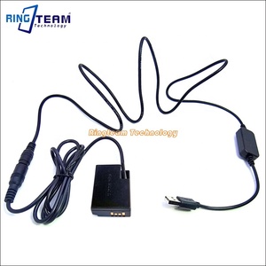 USB 5V 2.4A <span class=keywords><strong>DR</strong></span>-E18 LP-E17 DRE18 DC accoppiatore Plug-In Power Bank per Canon EOS R10 RP 77D 200D 250D 750D T6i 8000D modelli di fotocamera - Product Image 3