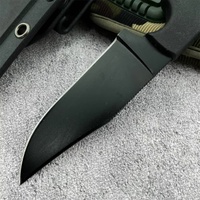 Couteau de survie en acier 7Cr13Mov avec manche en nylon, couteau de poche tactique pour la survie, vente en gros personnalisée, couteau de chasse avec étui
