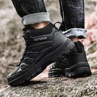 Nouvelles bottes tactiques pour hommes Chaussures de randonnée extérieures antidérapantes Bottes résistantes à l'usure de grande taille