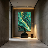 Tenture murale LED lumineuse porcelaine cristal ornée strass, motif zèbre tendance pour déco intérieure maison moderne