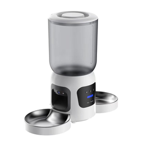 Distributeur de nourriture intelligent pour animaux de compagnie OEM personnalisé 6L avec double caméra, conception anti-fuite, contrôle par application et appel vidéo bidirectionnel à distance - Product Image 5