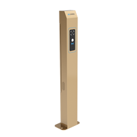 Terminal d'interphone vocal autonome AKE pour contrôle d'accès au parking avec lecteur de code QR et station de paiement en alliage d'aluminium