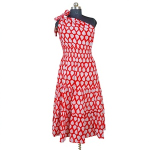 Vestido Maxi Casual de Verano para Mujer, Estilo Boho Y2K, Ecológico, Largo hasta el Suelo, de un Solo Hombro, para Despedidas de Soltera - Product Image 1