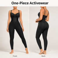 Combinaison de yoga côtelée pour femme avec logo personnalisé, justaucorps de sport une pièce sans manches et dos nu, tenue de sport active