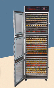 Secador de frutas de gran capacidad de 30 capas, secador de frutas, Máquina secadora de pescado y carne vegetal a la venta - Product Image 5