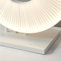 Lampu lantai gaya Italia Modern, lampu lantai dengan beberapa cincin kreatif pelindung mata lantai vertikal berdiri
