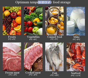 Refrigerador Comercial de Acero Inoxidable de Alta Calidad con <span class=keywords><strong>4</strong></span> Puertas, Doble Temperatura, Descongelación Automática, Gran Oferta - Product Image 4