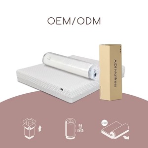 Colchón Híbrido Suave Personalizado para Cama Matrimonial/King Size, Plegable y Enrollable, Espuma Ortopédica con Soporte de Masaje, para Uso <span class=keywords><strong>en</strong></span> Dormitorio - Product Image 6