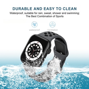Correas Deportivas de Silicona SHT para Reloj de 22 mm, Personalizables en una Variedad de Colores - Product Image 3