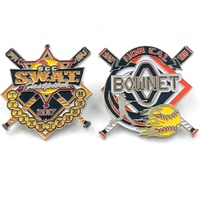 Vente en gros, usine bon marché, Sport, football, chapeau, épingles en émail doux, Badge