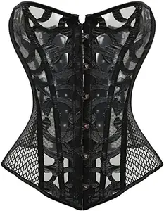 Popular Corset Waistcoat Lace Mesh Corset Ultra Thin Seamless Breathable Corset