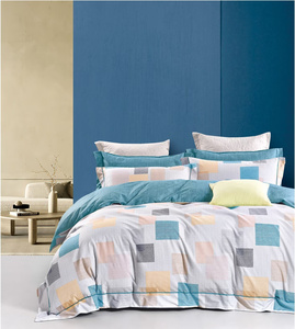 New Customized Solid Printed Cotton 128*68 Duvet Cover Set Geometric <strong>Floral</strong> Pattern Comforter <strong>Fitted</strong> <strong>Sheet</strong> for Hospital Hotel - Product Image 6
