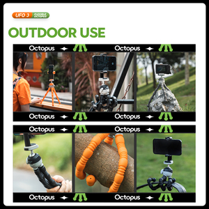 Selfie Stick trípode portátil teléfono multifuncional Mini pulpo Cámara trípode pulpo viaje portátil Flexible trípode - Product Image 4