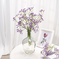 Nouvelle Arrivée : Fleurs artificielles réalistes en plastique, diverses couleurs, pour la décoration de la maison et du bureau, idéales pour la remise des diplômes, Thanksgiving, Noël et les fêtes chinoises.