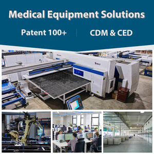 HaoHan 2025 nuevo 037 muebles de Hospital ajustable <span class=keywords><strong>3</strong></span> funciones <span class=keywords><strong>Manual</strong></span> cama de Hospital médico con tres manivelas para la venta - Product Image 4