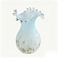 Vase à fleurs en verre soufflé à la main, sans plomb, écologique, design industriel, hydroponique, pour la décoration de la maison, centre de table de mariage