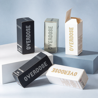 Boîte pliante personnalisée en papier couché imprimé et gaufré pour l'emballage de rouges à lèvres, fonds de teint et cosmétiques – Vente en gros