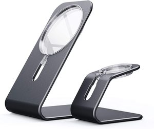 Boneruy-soporte de carga 2 en 1 <span class=keywords><strong>para</strong></span> teléfono móvil, Compatible con <span class=keywords><strong>Apple</strong></span> <span class=keywords><strong>Watch</strong></span> y MagSafe, <span class=keywords><strong>iPhone</strong></span> <span class=keywords><strong>12</strong></span> - Product Image 1