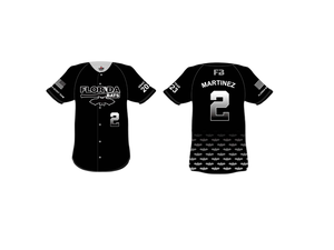 <span class=keywords><strong>Maglia</strong></span> da Baseball Classica 2027 con <span class=keywords><strong>Stampa</strong></span> a Righe Retrò, Vestibilità Ampia, Bottoni Completi, Manica Corta, in Tessuto Interlock - Product Image 4