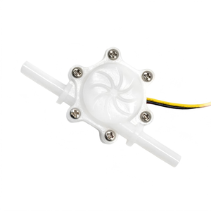 Capteur de débit <span class=keywords><strong>à</strong></span> effet Hall pour PC, économique, précision 5%, 0,45 MPa, sortie 100 impulsions, pour machines <span class=keywords><strong>à</strong></span> café en vrac et appareils électroménagers - Product Image 1