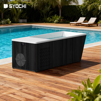 Baignoire de glace intelligente Syochi avec refroidisseur, filtre et WiFi, solution tout-en-un premium pour bain de glace avec refroidisseur