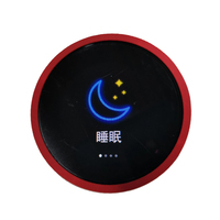 Wisecoco Pantalla LCD de 1.28 Pulgadas con Control Inteligente del Sistema del Motor del Vehículo, Perilla de Codificador Rotatorio Personalizada, Pantalla LCD Esp32 para Control Automotriz