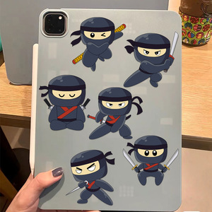 Adesivi Divertenti e Interattivi per Creare Volti di Personaggi Ninja Cartoon per Bambini, Riutilizzabili e Impermeabili, Puzzle Adesivi per Giochi Fai-da-Te e Feste - Product Image 3