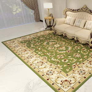 Tapis tissé Wilton à usage commercial et domestique, grand tapis carré moderne en PP sur mesure - Product Image 1