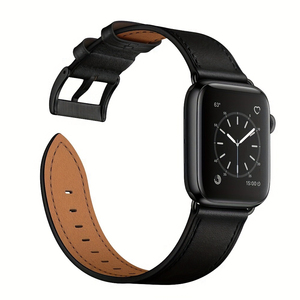 Classic Leather Strap Metal Buckle Smart <strong>Watch</strong> Band for Apple <strong>Watch</strong> <strong>Series</strong> 4 5 <strong>6</strong> 7 8 9 10 11 Ultra SE Business Daily Style - Product Image 5