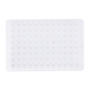 Plaque PCR transparente de 0,2 ml à 96 puits, micro-plaque détachable pour tubes PCR, semi-encadrée pour ABI - Product Image 3