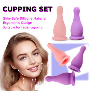 Herramienta Profesional de Succión y Levantamiento con Vacío para el Cuidado de la Piel en el Hogar y Rejuvenecimiento Facial y Ocular, Set de Ventosas de Silicona para Ojos - Product Image 1