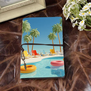 Carnet <span class=keywords><strong>d</strong></span>'école A6 fait à la main idéal pour les professeurs <span class=keywords><strong>d</strong></span>'<span class=keywords><strong>université</strong></span> idéal pour la préparation des conférences et les notes <span class=keywords><strong>d</strong></span>'évaluation des étudiants avec Palm Tr - Product Image 2