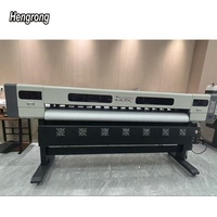 Imprimante grand format à solvant écologique Hengrong 1900THS Hoson Board 1,9 m avec tête simple XP600 I3200 pour impression de bannières flexibles et de vinyle