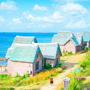 Großhandel Kunststoff wasserdichte Simulation feuerfeste künstliche Strohdach Hersteller - Product Image 3