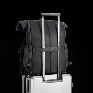 Custom Europe Expansion: Large-capacity Roll-top Travel <b>Backpack</b>, Short-trip Roll-top Shoulder Bag - Product Image 2
