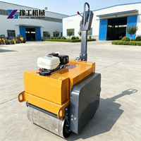Compacteur à rouleaux routiers de 4 tonnes avec pression de tambour réglable pour différents types de surfaces