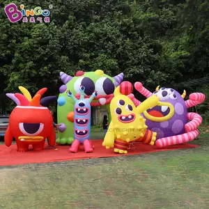 Halloween Inflatable Multi Eyed Monster For Party Event Decorations Many Eyed Cartoon Animal