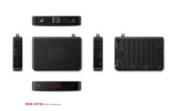 Receptor de Satélite Digital de Alta Definición Multi-idioma Uuvision, Decodificador COMBO DVB S2 T2 C