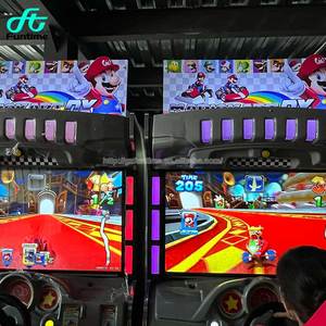 Machine d'arcade de course <span class=keywords><strong>Mario</strong></span> <span class=keywords><strong>Kart</strong></span> à monnayeur en gros, simulateur de conduite automobile - Product Image 2