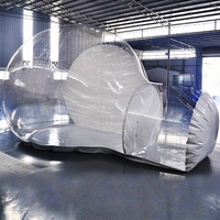 Günstige benutzer definierte Pool abdeckung Aufblasbare Pool Kuppel Zelt Transparente wasserdichte Plane PVC beschichtet andere Stoff gewebte Yoga matten