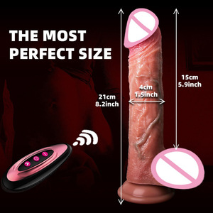 Wireless <b>Remote</b> <b>Control</b> APP Lock Men <b>Vibrating</b> Penis Sleeve Lengthened Thickened Adult Use Sex Toy Female Masturbation - Product Image 1