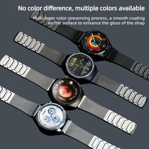 Bracelet de montre magnétique en acier inoxydable en forme de I pour <span class=keywords><strong>Huawei</strong></span> Watch <span class=keywords><strong>GT</strong></span> <span class=keywords><strong>Runner</strong></span> 2 - Product Image 6