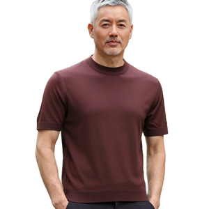 เสื้อยืดผู้ชายโลโก้แบบกำหนดเอง ผ้าฝ้ายทรงโอเวอร์ไซส์ สไตล์วินเทจ สตรีทแวร์ ระบายอากาศได้ดี เสื้อยืดลำลอง รับผลิตตามสั่ง (OEM) ขายส่งเสื้อยืดผู้ชาย - Product Image 2