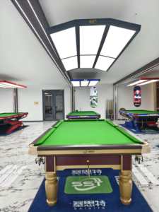 Mesa de billar de 12 pies personalizada del Campeonato mundial, accesorios de Taco de bolsillo de cuero de lujo de 10 pies, populares para deportes chinos - Product Image 6