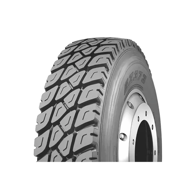 GOODRIDE yeni kamyon lastiği 11R22.5 lastik EZ373 on ve Off-Road hizmet kum ve çamur yol için blok sırt deseni ile