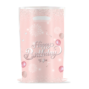 Sacchetti Regalo in Plastica per Feste di <span class=keywords><strong>Compleanno</strong></span> per Ragazze e Ragazzi, Sacchetti per Cupcake Blu e Rosa - Product Image 4