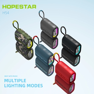 Hopestars H54 Originales Không Dây Di Động Không Thấm Nước Ngoài Trời Loa Thể Thao Bass Âm Thanh Mini Màu Xanh Răng Loa Đi 3 - Product Image 2
