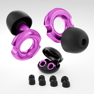 Tapones para los Oídos de Silicona y ABS de Alta Fidelidad - Cancelación de Ruido y Protección <span class=keywords><strong>Auditiva</strong></span> para Dormir, Conciertos y Reducción de Ruido - Product Image 5